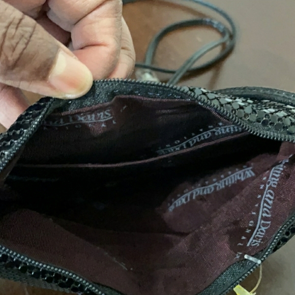 Vintage Whiting and Davis International Black Mesh Handbag - Picture 4 of 9